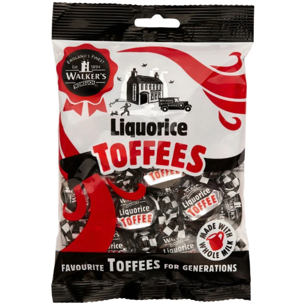 Walker's Nonsuch Liquorice Toffees, 150g