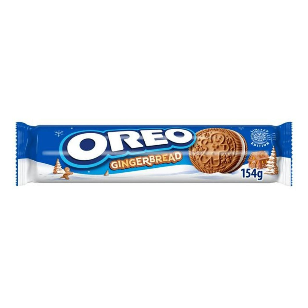 Oreo 154g Gingerbread Flavour Sandwich Biscuit, Limited Edition