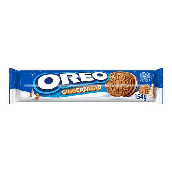 Oreo 154g Gingerbread Flavour Sandwich Biscuit, Limited Edition
