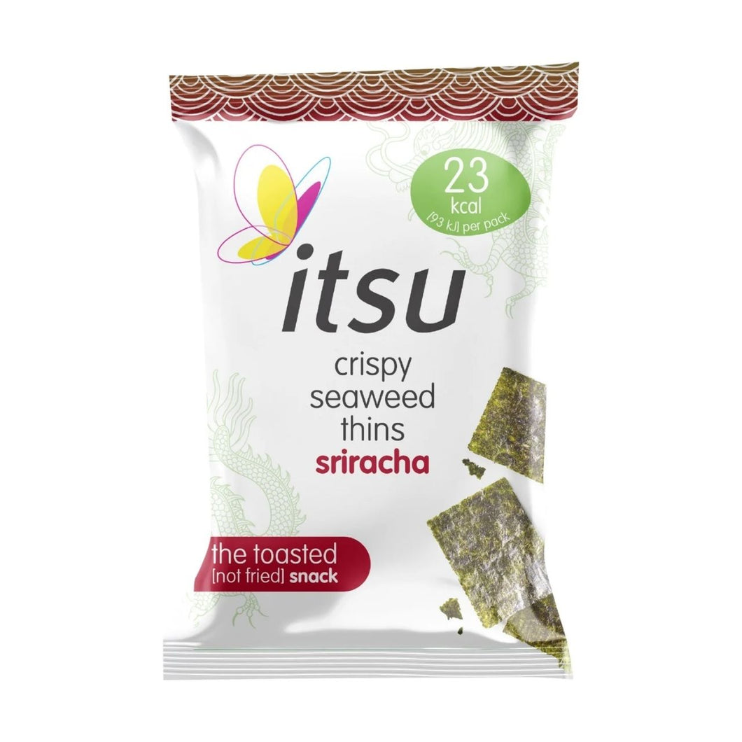 Itsu Sriracha Crispy Seaweed Thins 5g