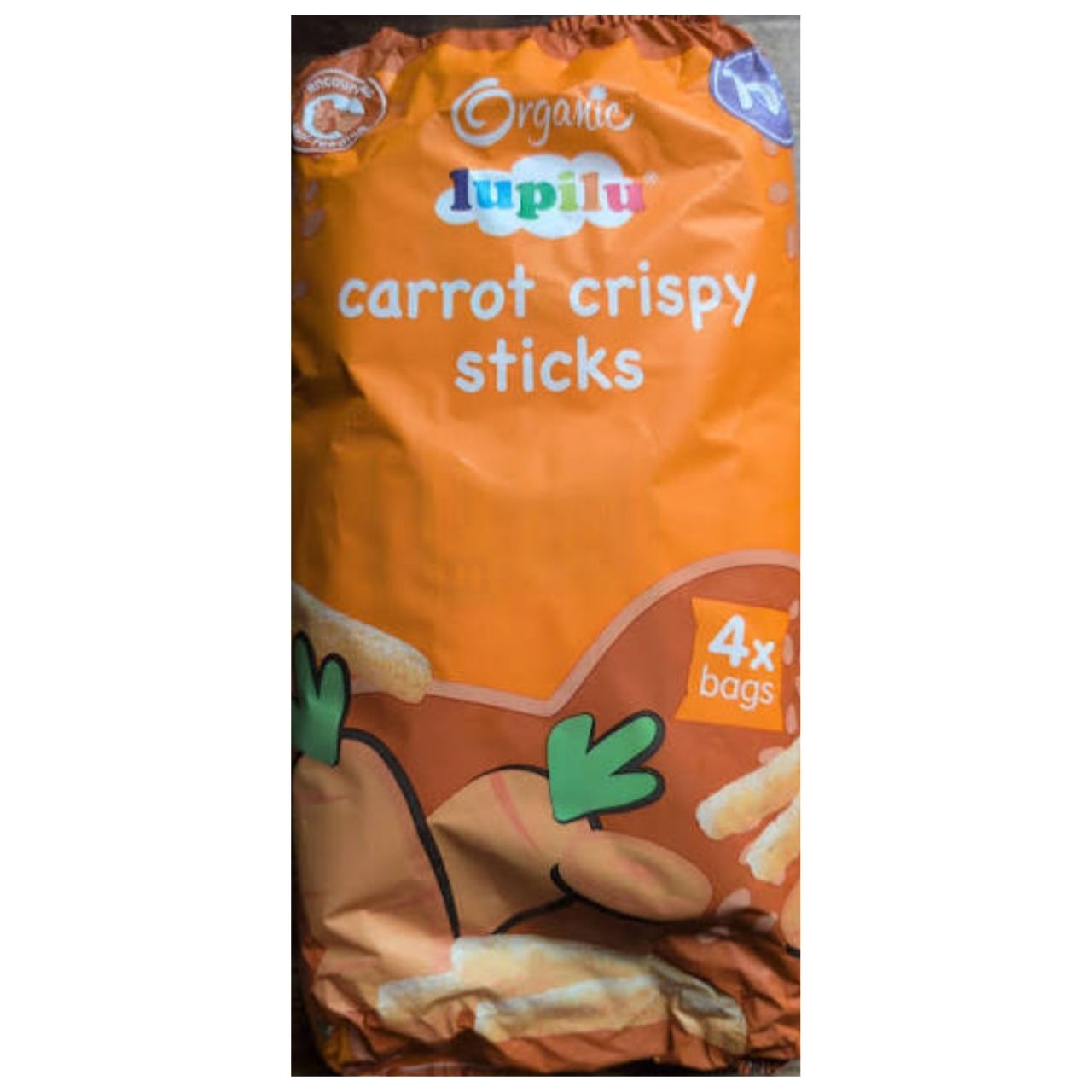 Lupilu Carrot Crispy Sticks - 4x15g