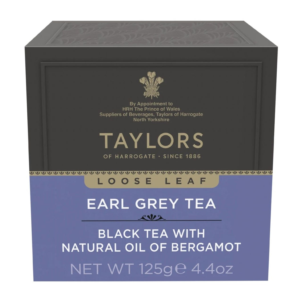 Taylors Of Harrogate Loose Leaf Earl Grey Tea, 125g