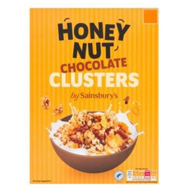 Sainsbury's Honey Nut Chocolate Clusters 500g