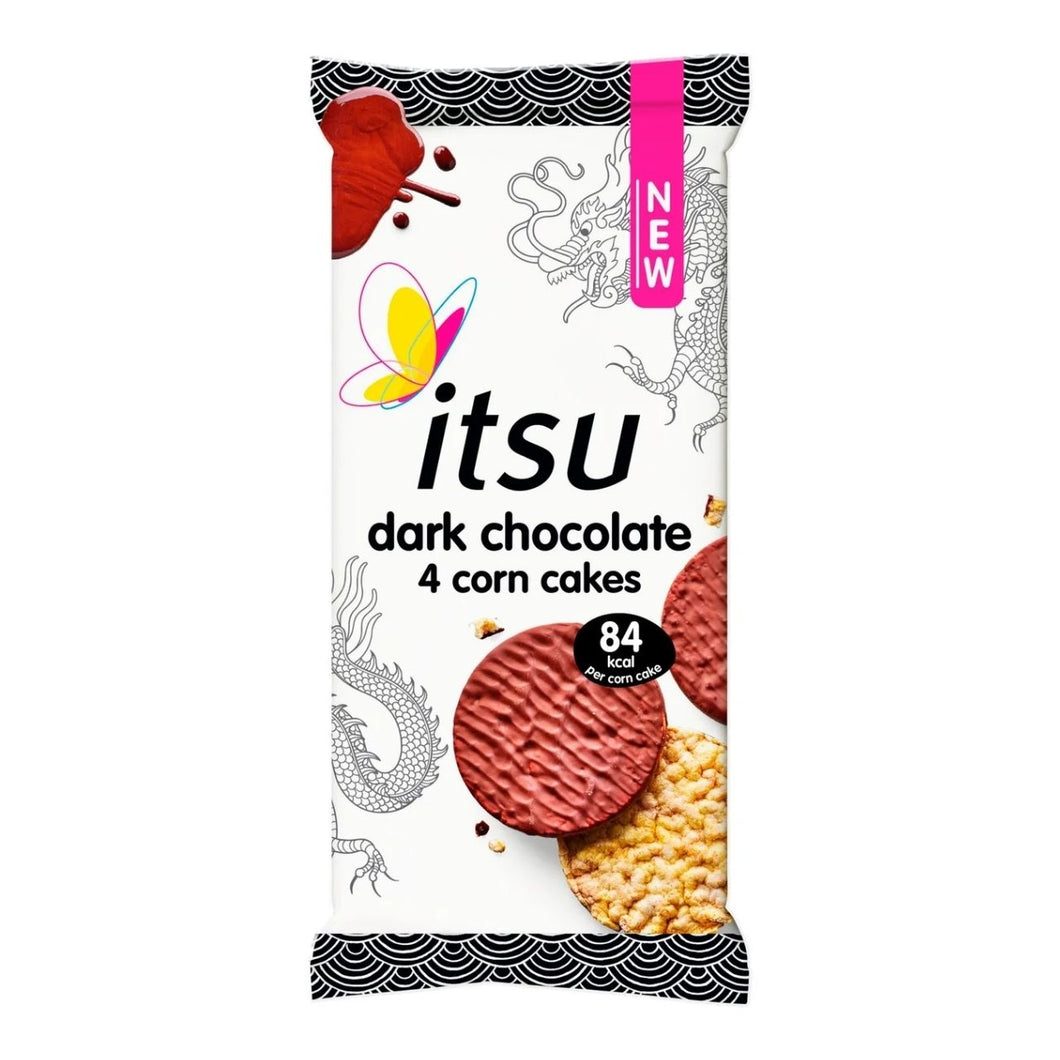 itsu Dark Chocolate Corn Cakes 68g