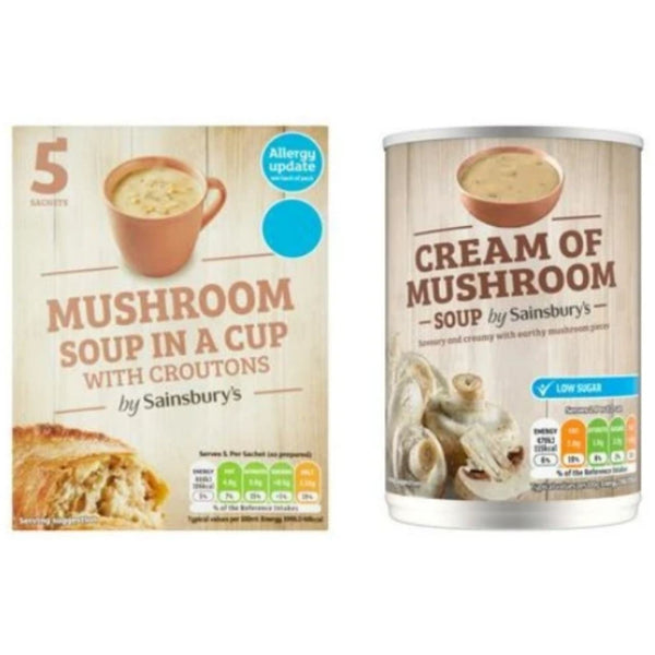Sainsburys Mushroom Soup Bundle