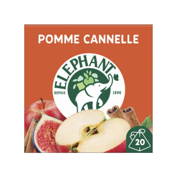 Elephant Infusion Pomme Cannelle 25 Sachets 36g
