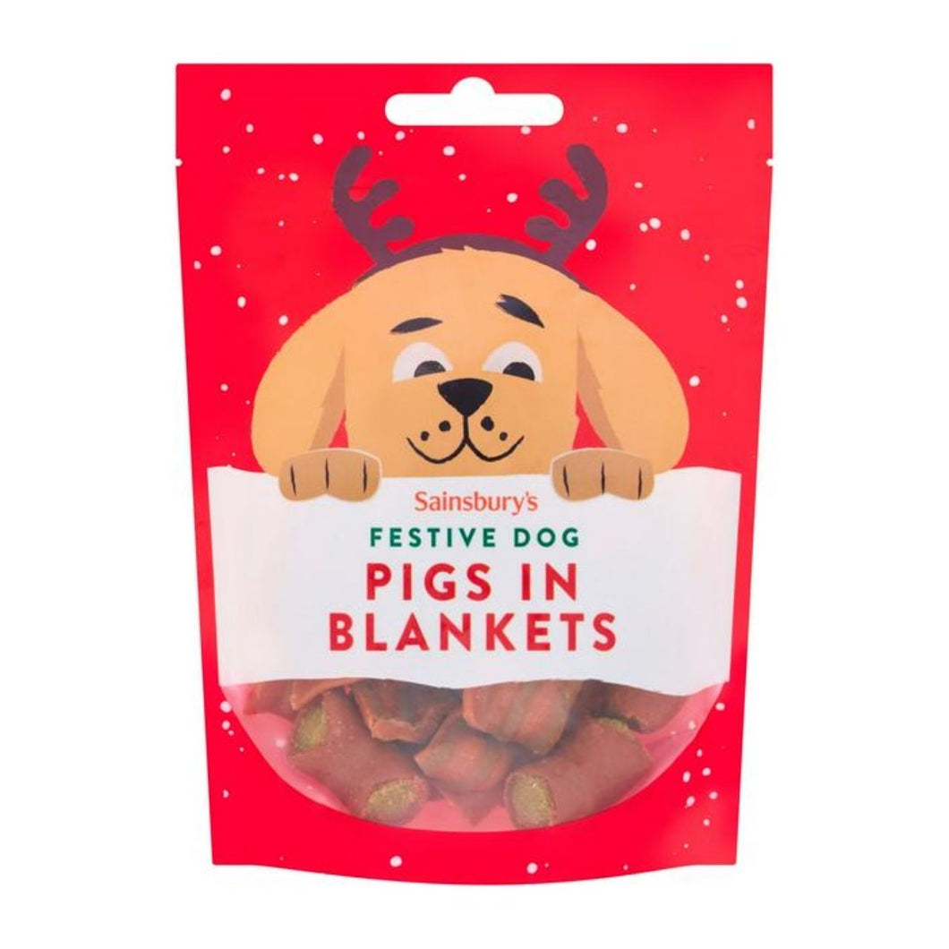 Sainsbury's 125g Pigs in Blankets Festive Dog Treats