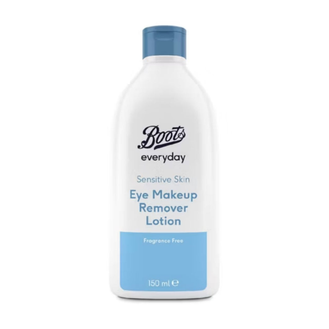 Boots Everyday Sensitive Skin Eye Make-Up Remover Lotion 150ml