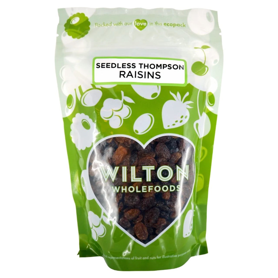 Wilton Wholefoods Seedless Thompson Raisins, 375g