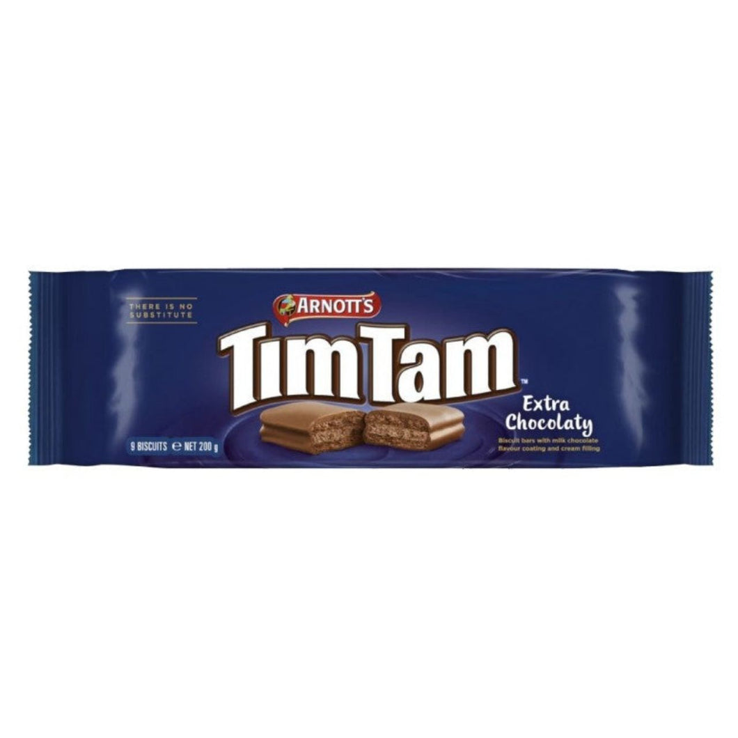 Arnotts Tim Tam Extra Chocolaty 200g