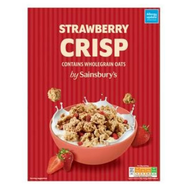 Sainsbury's Strawberry Crisp 500g