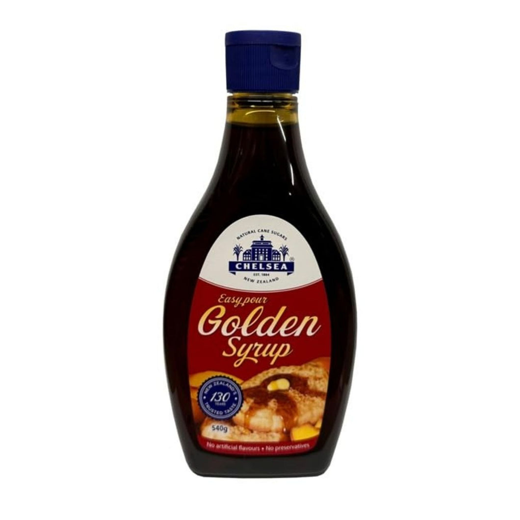 Chelsea Golden Syrup, Easy Pour Bottle, No Artificial Flavours, No Preservatives, 540g