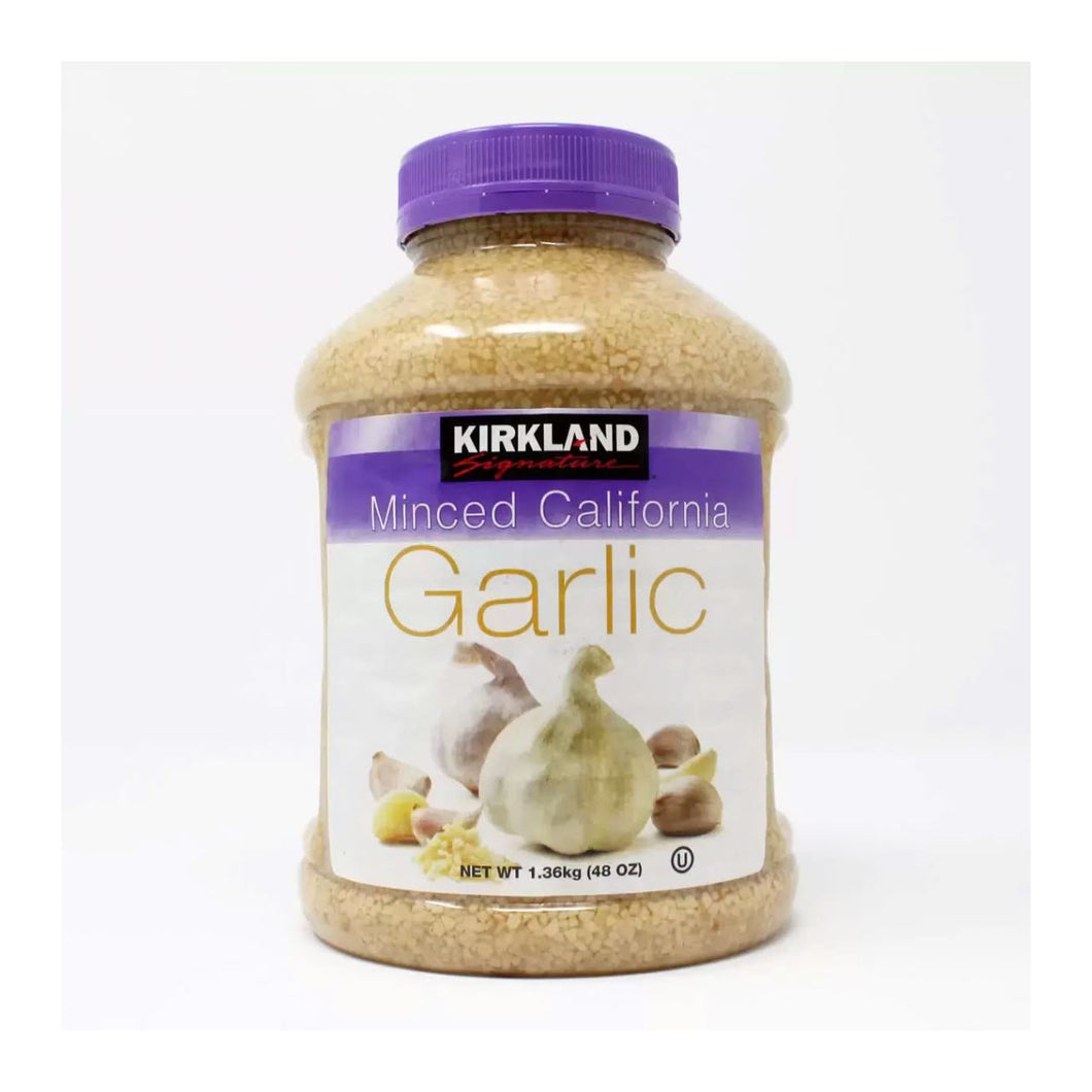 Kirkland Signature Minced California Garlic, 1.36kg