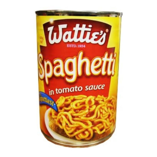 Wattie's Spaghetti in Tomato Sauce, Canned Pasta, 420g