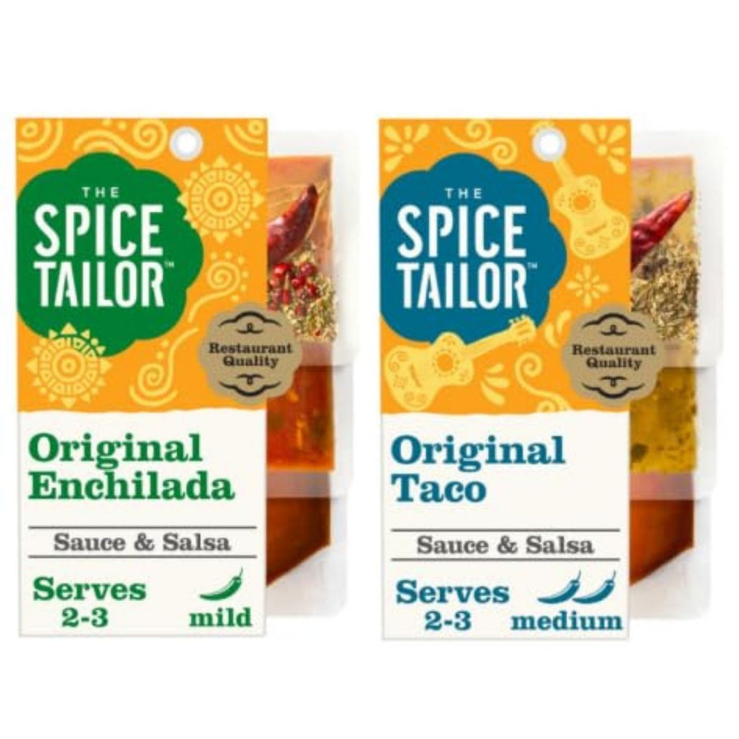 The Spice Tailor Sauce and Salsa Kit Bundle, 2 Flavours