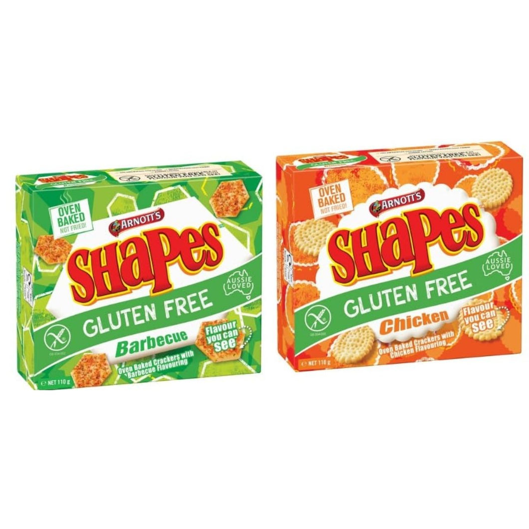 Arnotts Shapes Gluten Free Variety Pack