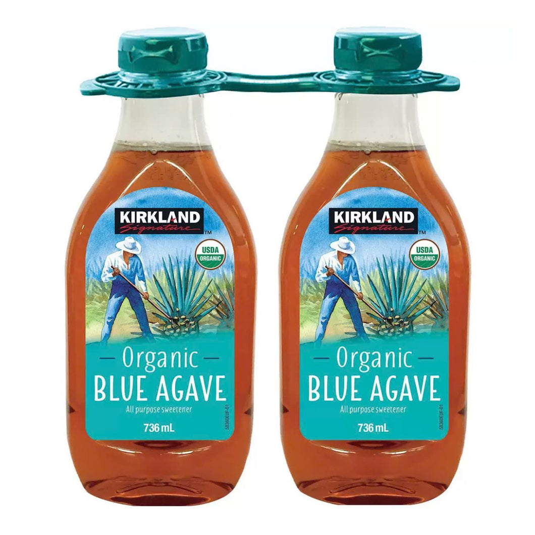 Kirkland Signature Organic Blue Agave Sweetener, 2 x 736ml
