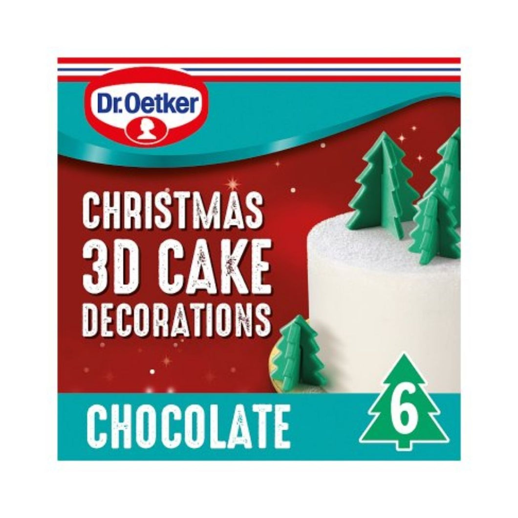 Dr Oetker 3d Christmas Tree Decorations 30g