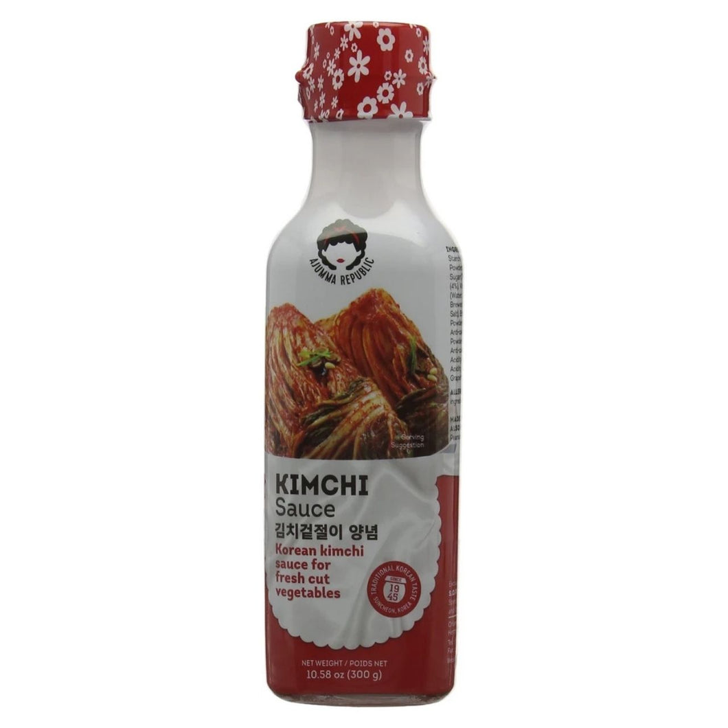 Ajumma Republic Kimchi Sauce for Fresh Cut Vegetables, 300g