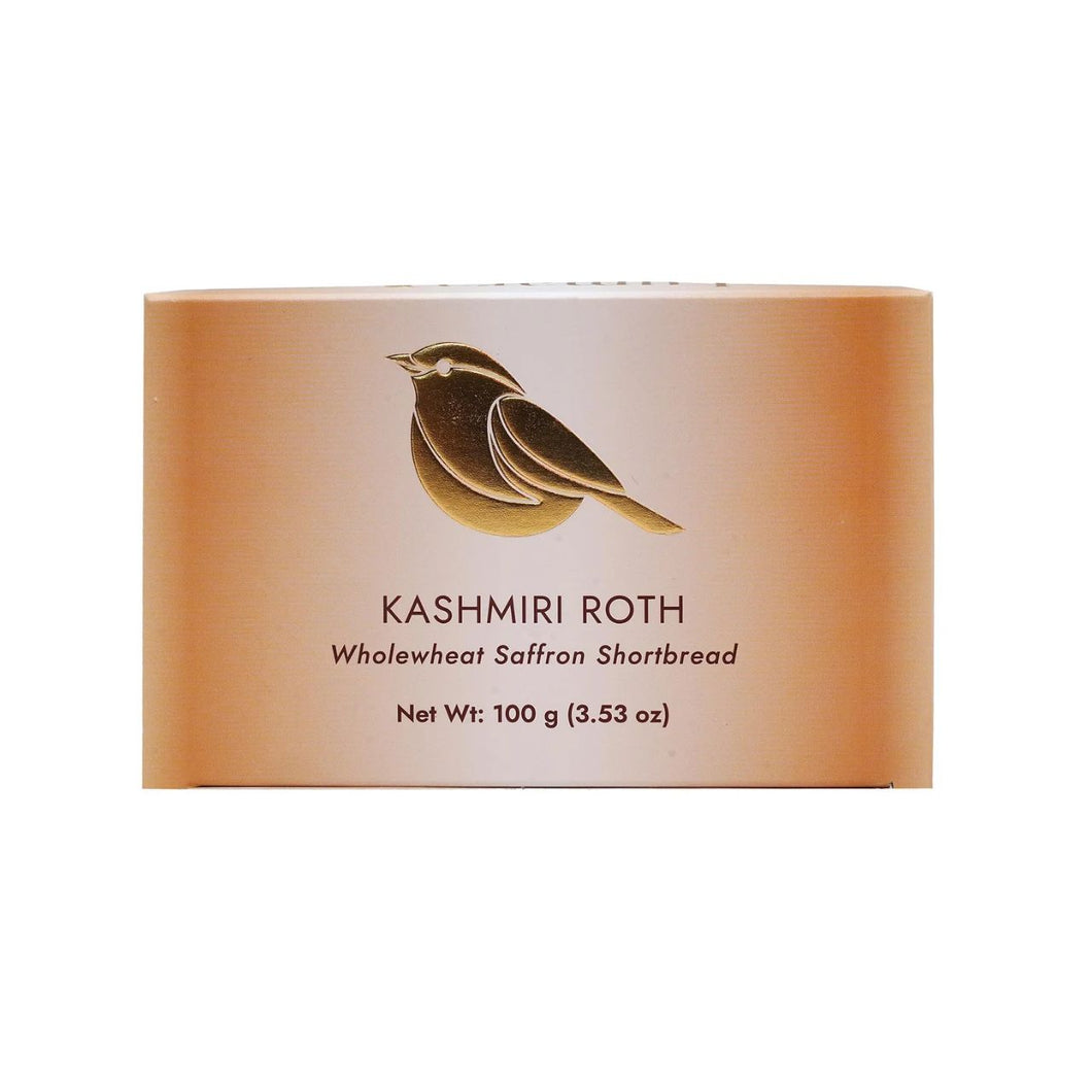 Lumara Wholewheat Saffron Shortbread Kashmiri Roth 100g