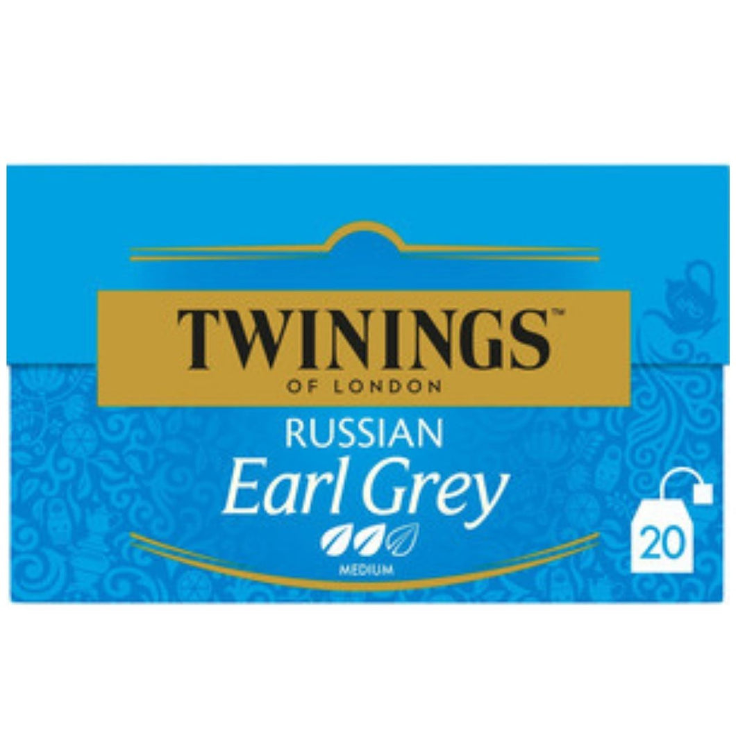 Twinings Russian Earl Grey (x20 sachets) 30g