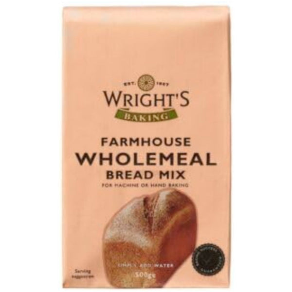 Wright's Farmhouse Wholemeal Bread Mix 5 x 500g