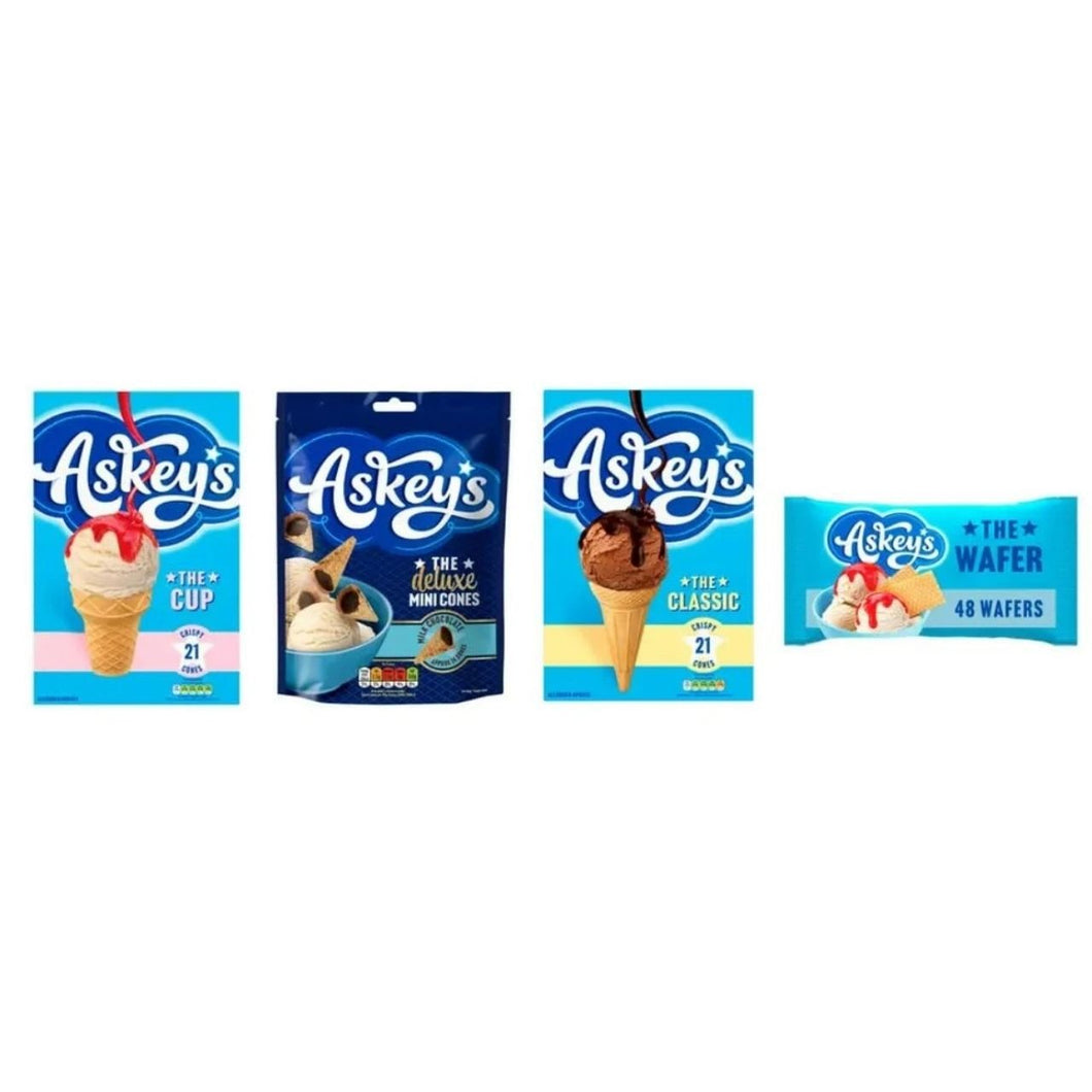 Askey's Ice Cream Cones and Wafers Variety Pack