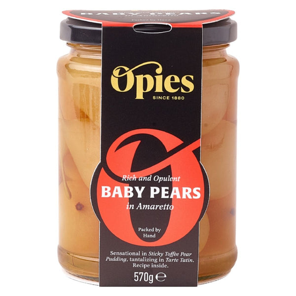 OPIES Baby Pears in Amaretto 570g