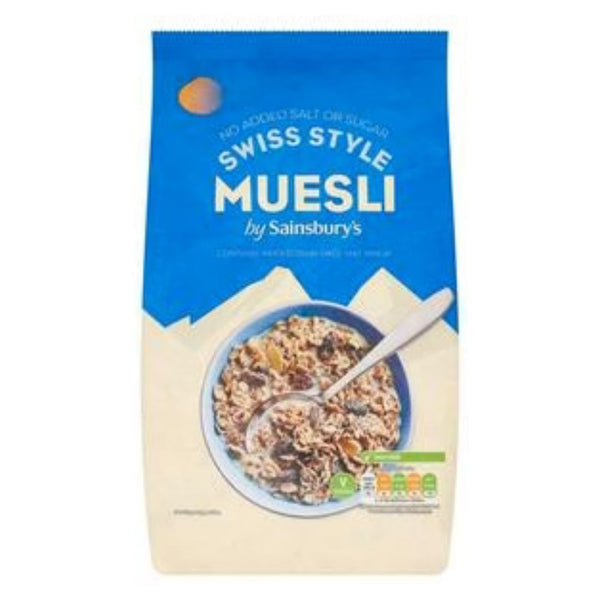 Sainsbury's Swiss Style Muesli, No Added Salt & Sugar 1kg