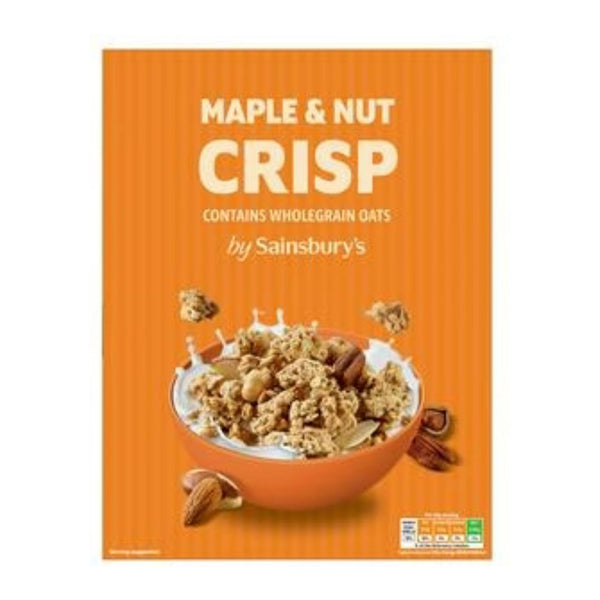 Sainsbury's Maple & Nut Crisp 500g