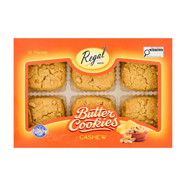 Regal Cashew Butter Cookies - 12 per pack