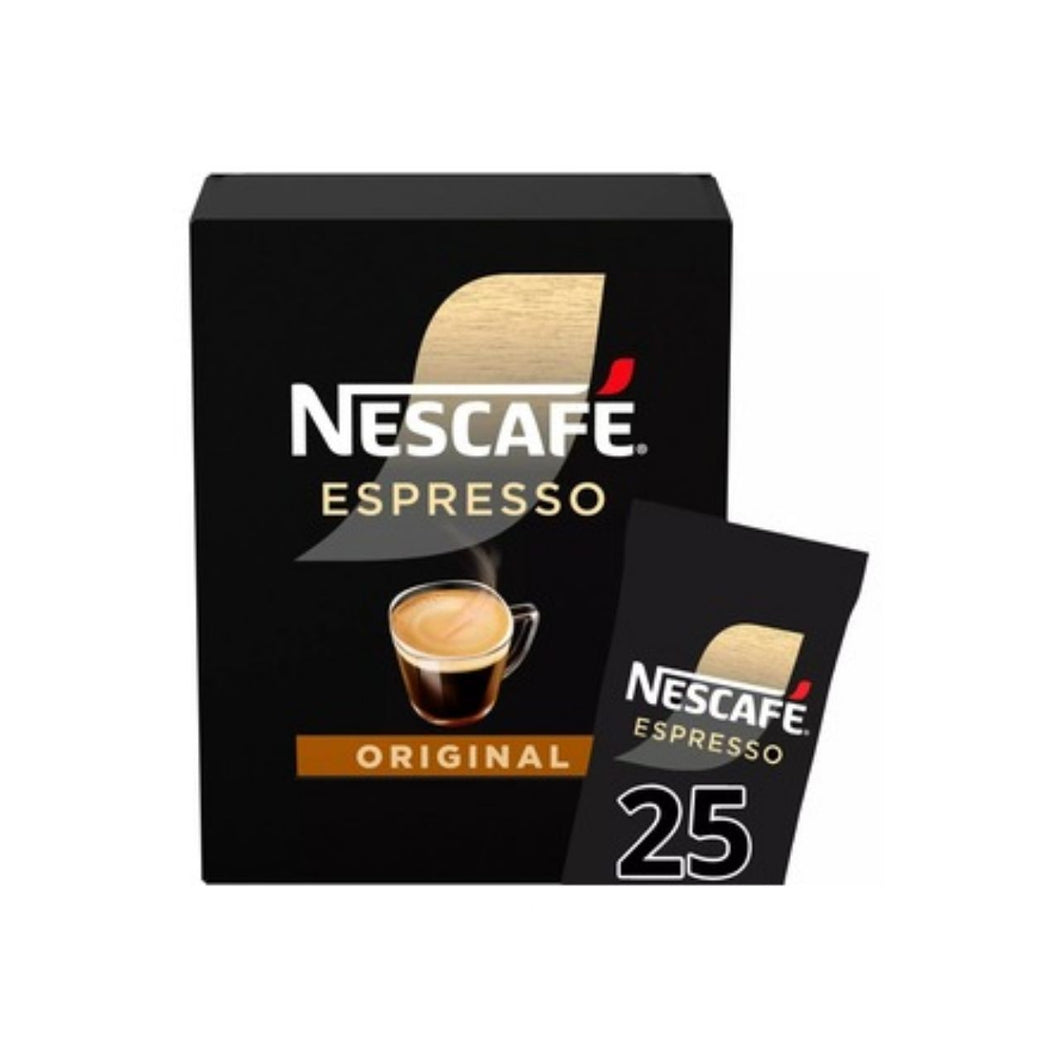 Nescafe Espresso Café Espresso pur Arabica en Stick (x25) 45g