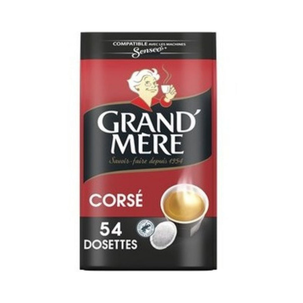 Grand Mere Café Corsé Dosettes Senseo (x54) 356g