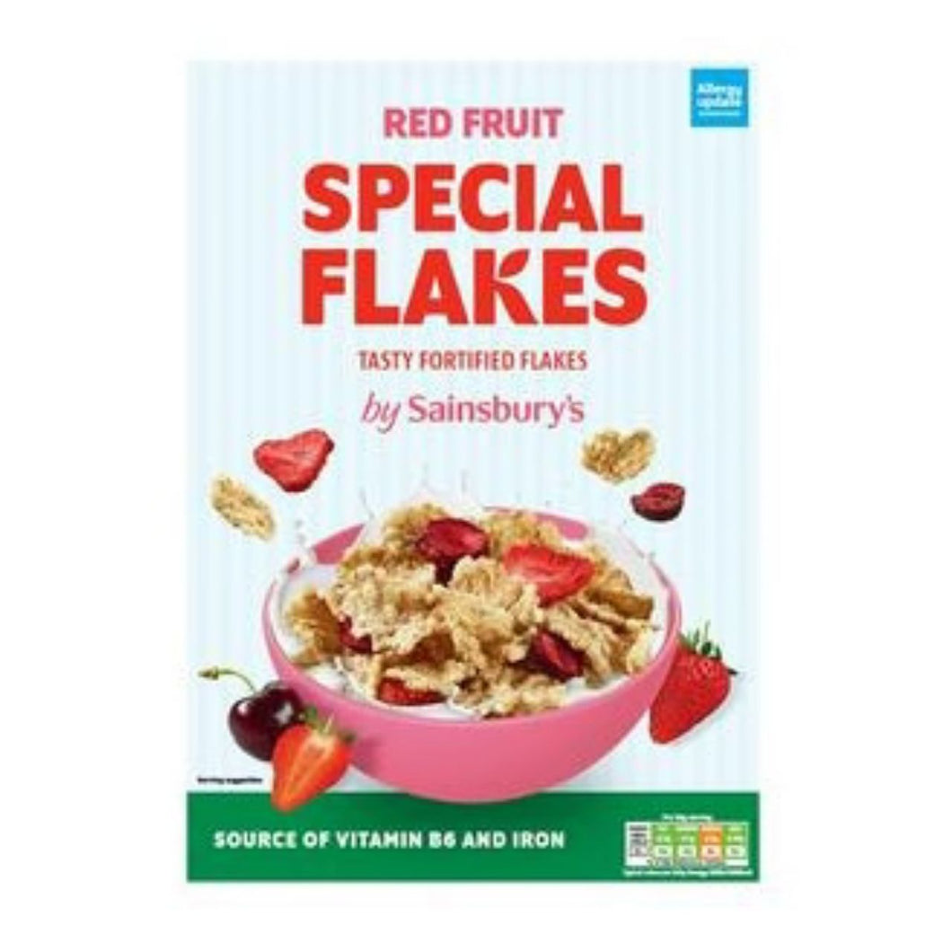 Sainsbury's Special Flakes with Red Fruits 375g