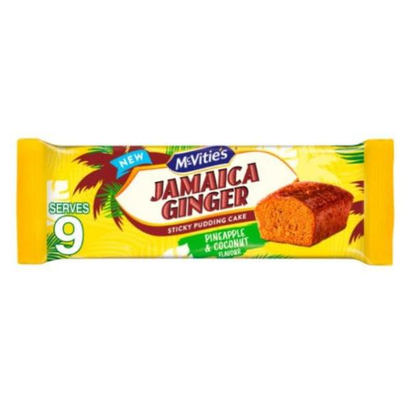 McVitie's Jamaica Ginger Pineapple & Coconut Sticky Pudding Cake, 232g