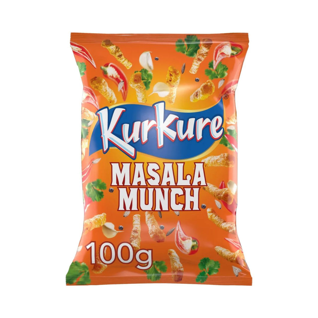 Kurkure Masala Munch Sharing Snacks Crisps 100g
