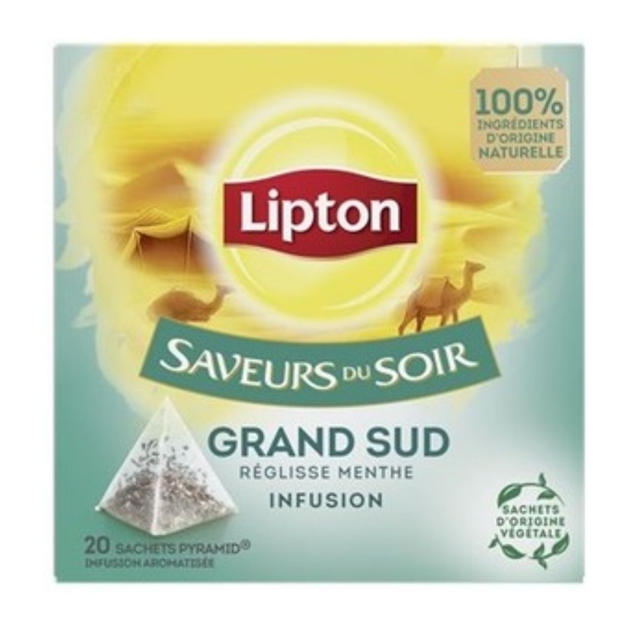Lipton Infusion Saveurs Du Soir Reglisse Menthe (20 Sachets) 32g