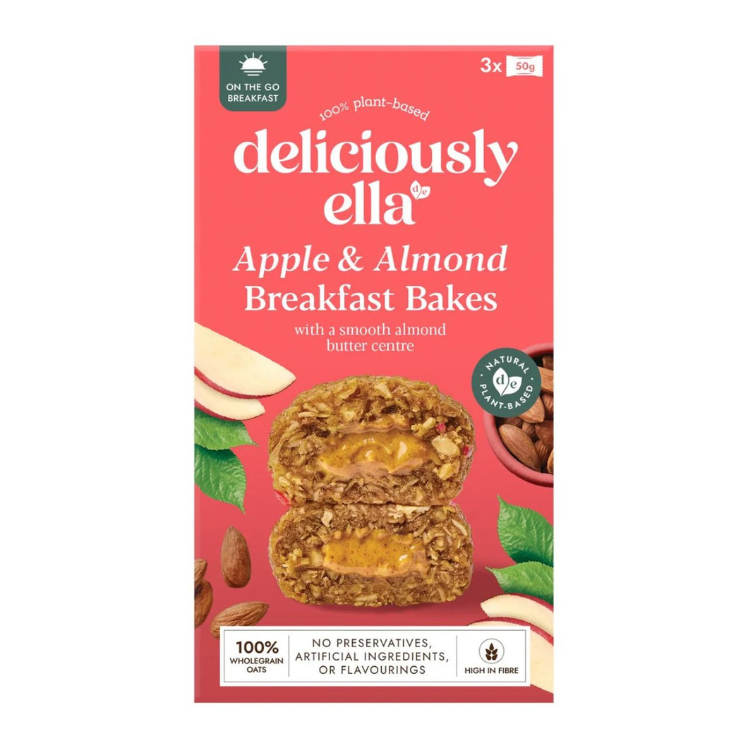 Deliciously Ella Apple & Almond Breakfast Bakes 3x50g