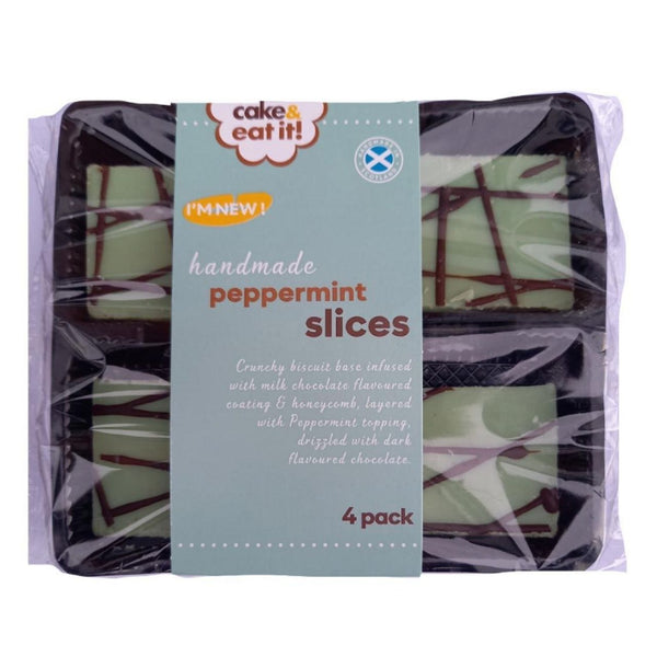 Cake & Eat It! Peppermint Slices - x4 Slices