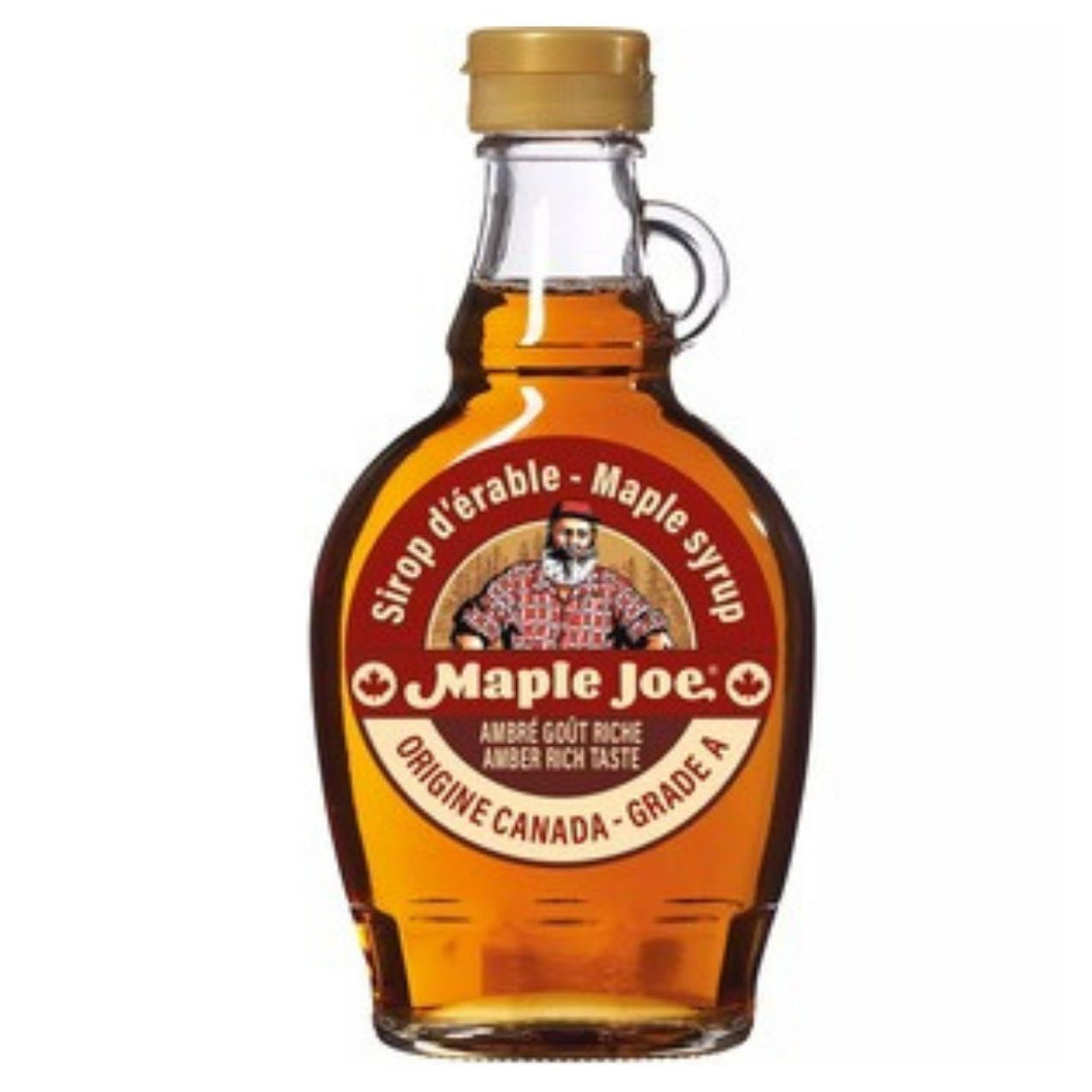 Maple Joe Sirop d'érable Ambré goût Riche 250g