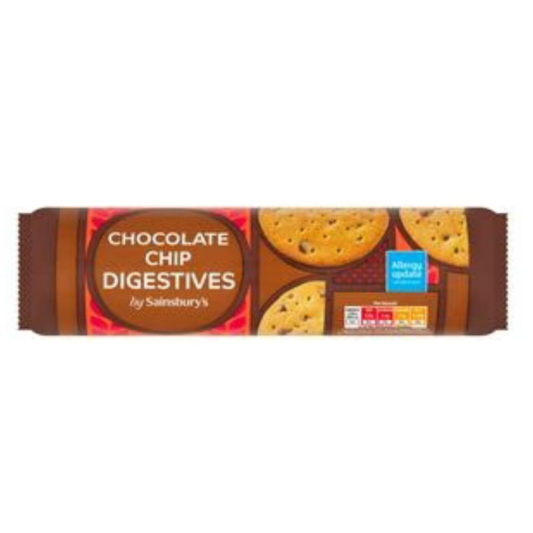 Sainsbury's 400g Chocolate Chip Digestives