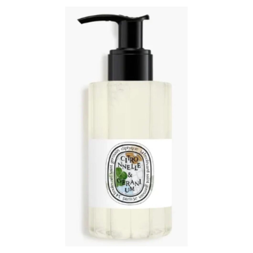 Diptyque   Last days Lemongrass & Geranium - Perfumed cleansing body gel 200ml