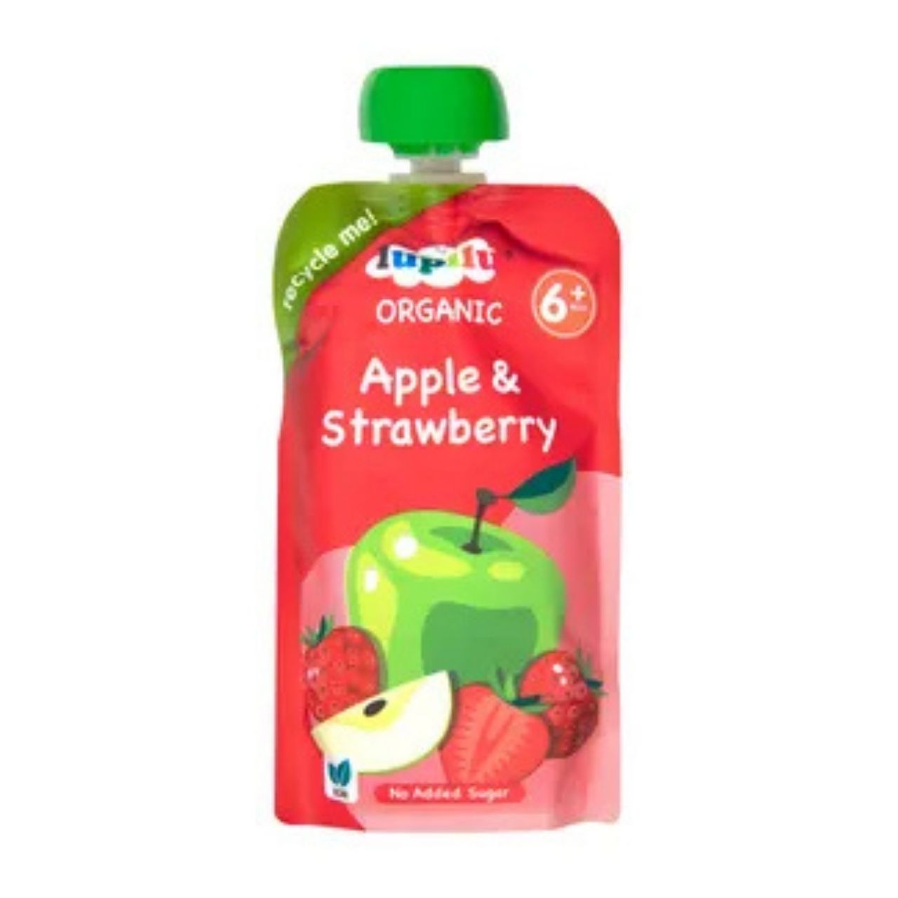 Lupilu Organic Baby Apple & Strawberry Pouch - 130g
