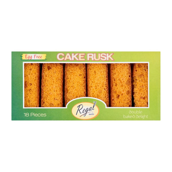 Regal Egg Free Cake Rusk - 18 per pack