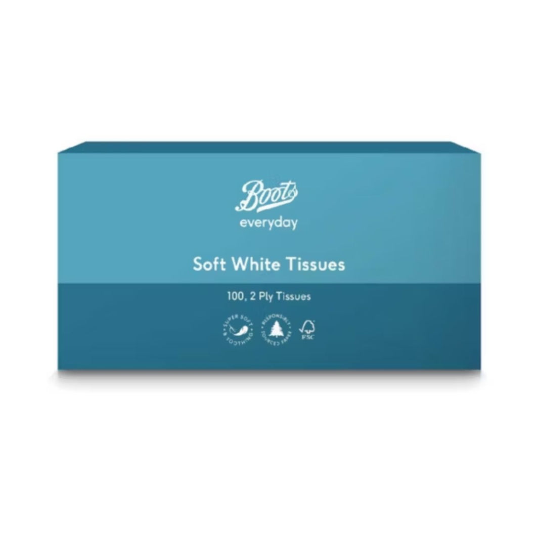 Boots Everyday White Tissues 2ply