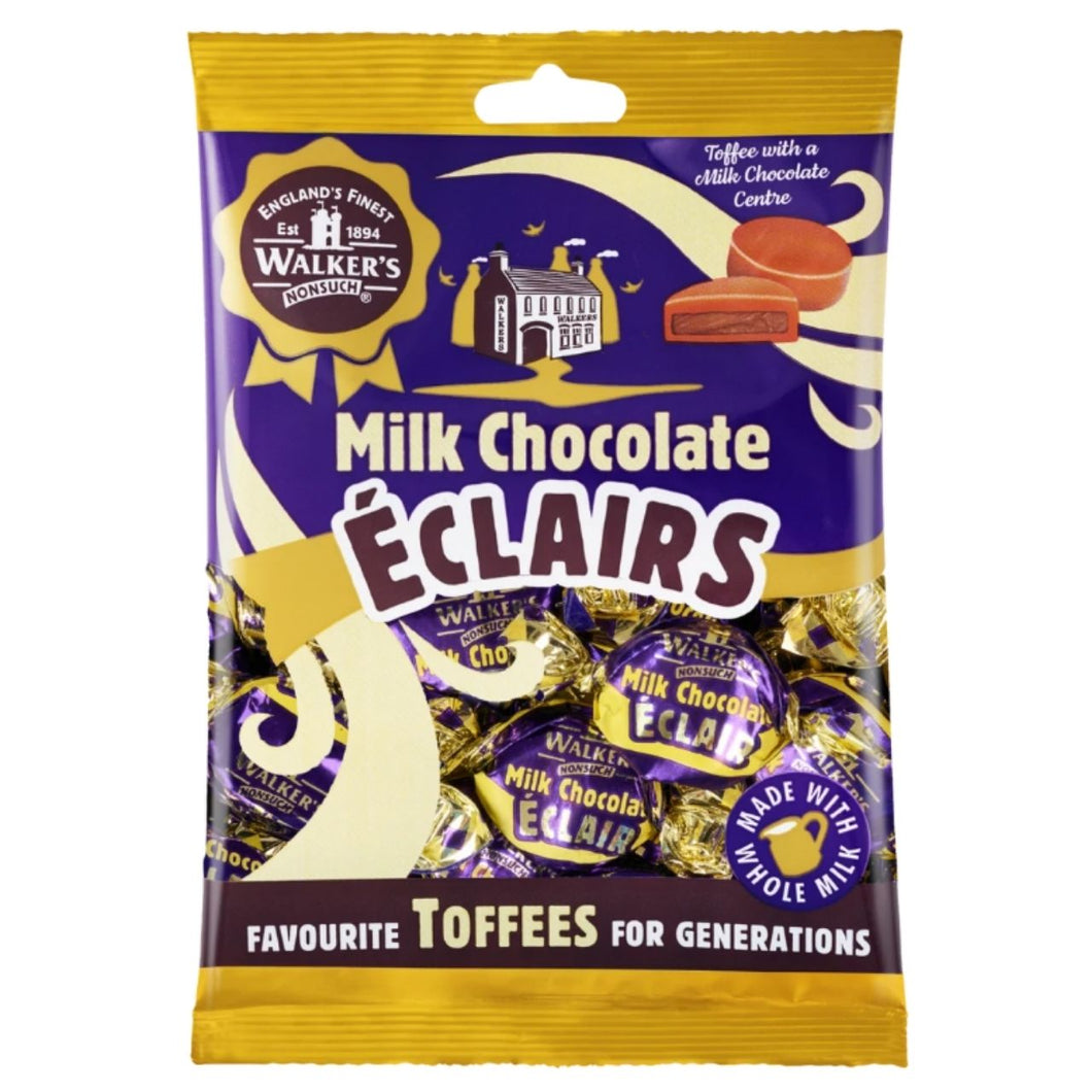 Walkers Nonsuch Milk Chocolate Eclairs, 150g