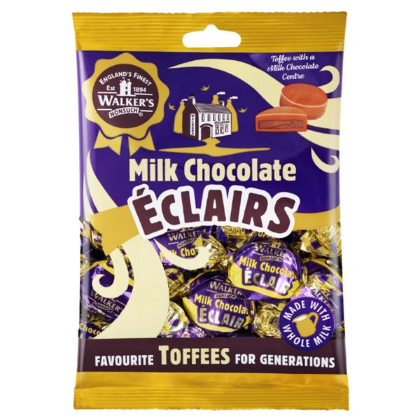 Walkers Nonsuch Milk Chocolate Eclairs, 150g