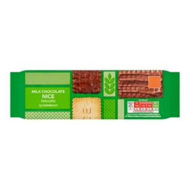 Sainsbury's Milk Chocolate Nice Biscuits 250g
