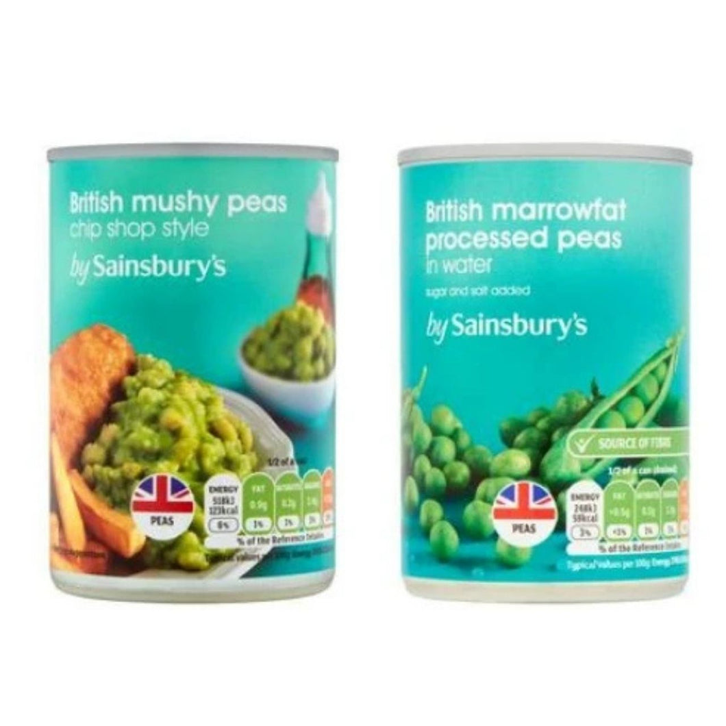 Sainsburys Tinned Peas Pack