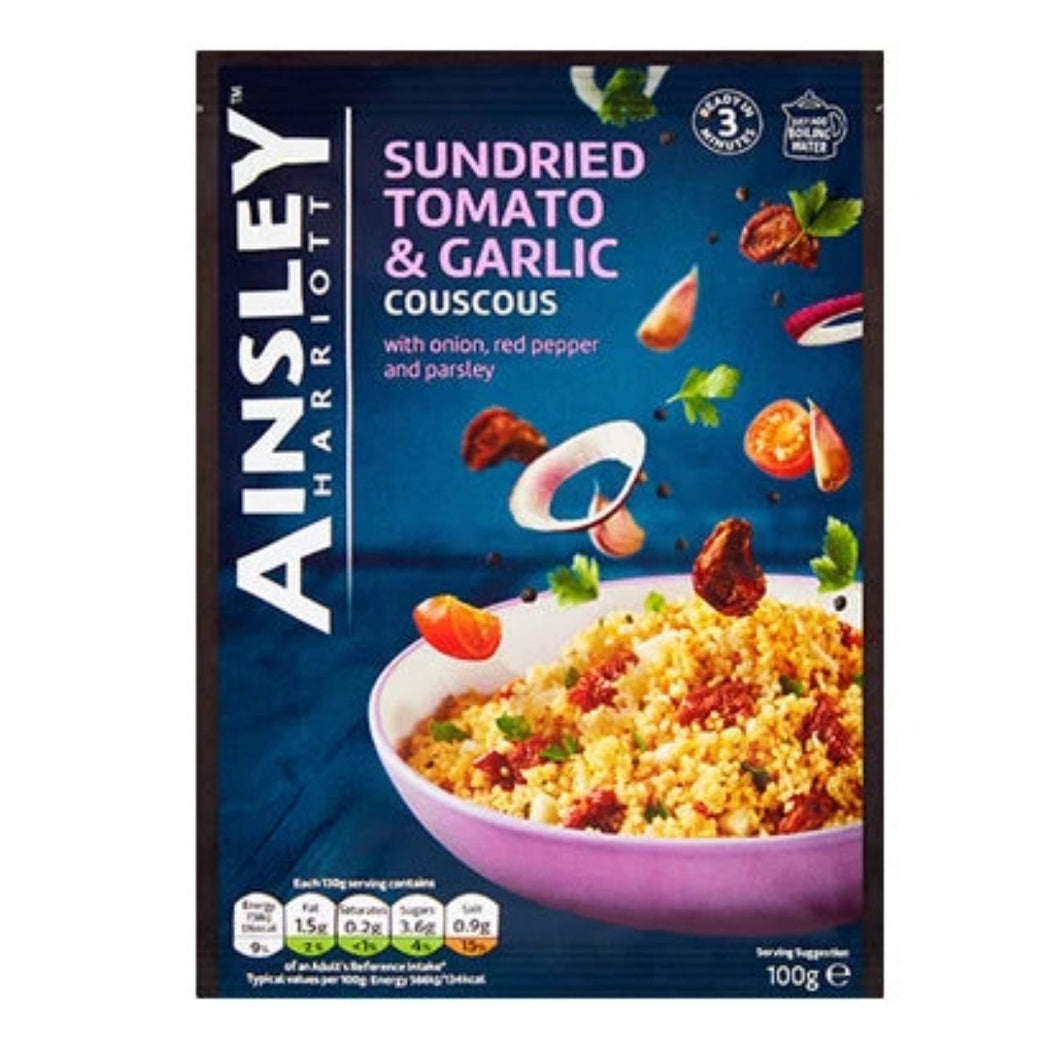 Ainsley Harriott Sundried Tomato & Garlic Cous Cous 100g